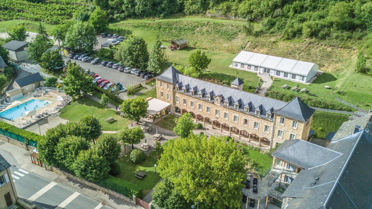 Hotel L'Oustal Pont-Les-Bains Salles-la-Source Exterior foto